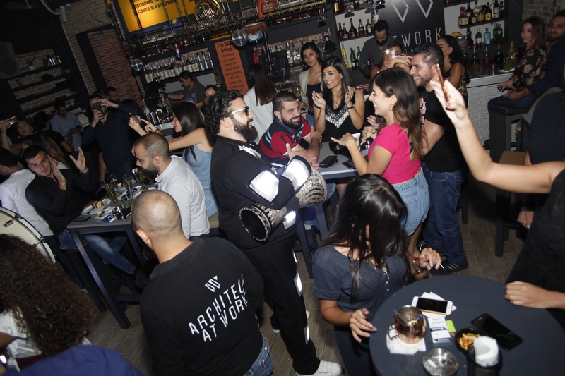 AT Work Beirut on Saturday Night